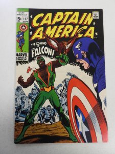 Captain America #117 (1969) FN/VF Condition! moisture stain bc