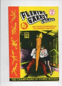 FLAMING CARROT #9, VF, Bob Burden, Renegade, Zany, 1984 1985, more FC in store