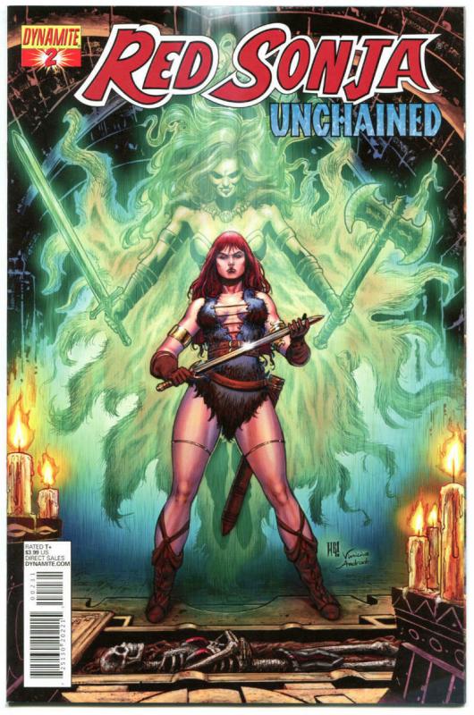 RED SONJA Unchained #2, NM-, Robert E Howard, 2013, more RS in store