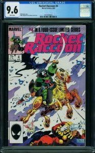 Rocket Raccoon #4 (1985) CGC 9.6 NM+