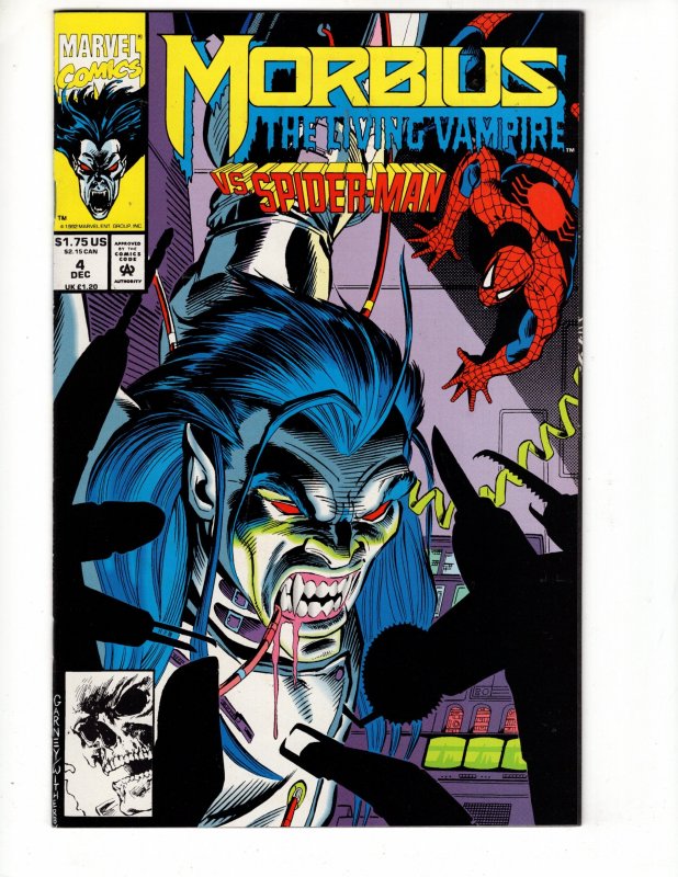 Morbius: The Living Vampire #4  (1992)   / ID#180