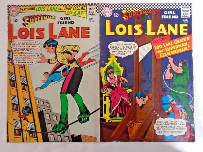 *Superman's Girlfriend Lois Lane #65-69; 5 Book Lot Overstreet Guide Price $94