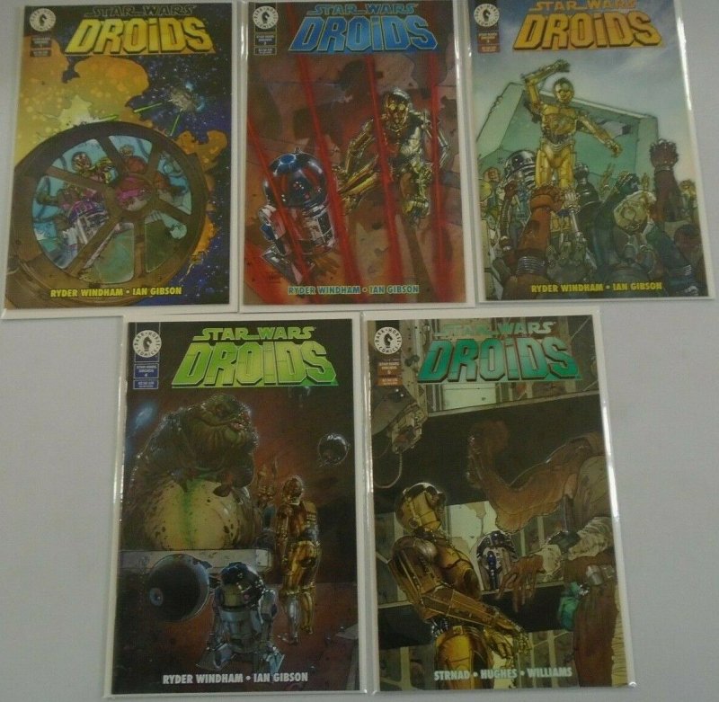 Star Wars Droids (3rd Series) set:#1-5 8.0 VF (1995) 