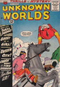 Unknown Worlds #21 VG ; ACG | low grade comic February 1963 Native Americans vs 