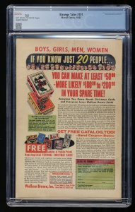 Strange Tales #101 CGC VG- 3.5 1st Solo Human Torch since 1954!