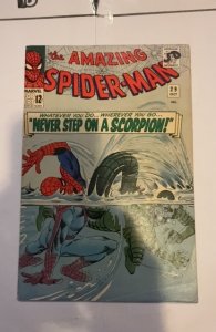 The Amazing Spider-Man #29 (1965)never step on a scorpion 2nd app