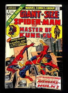 Giant-Size Spider-Man #2 Master of Kung Fu!