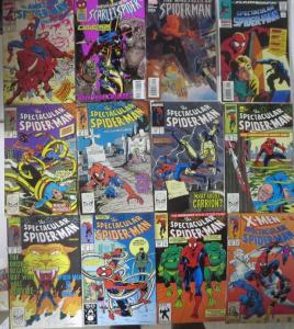 SPIDER-MAN COLLECTION! 58 ISSUES! SPIDEY GEMS FROM THE 80s-90s!