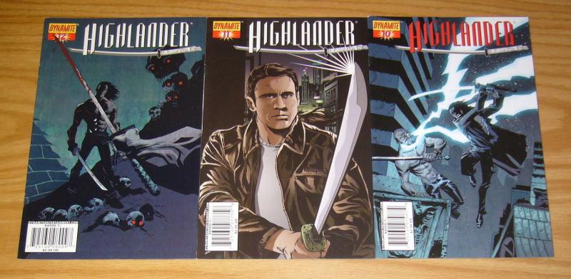 Highlander #0 & 1-12 VF/NM complete series - dynamite comics set lot 2006