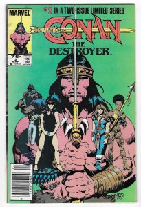 Conan the Destroyer #2 Newsstand Edition (1985)