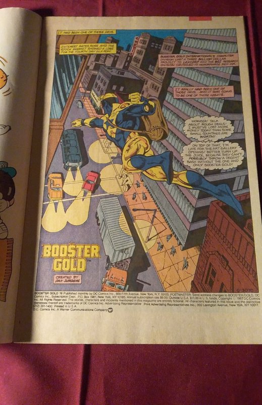Booster Gold #19 (1987)