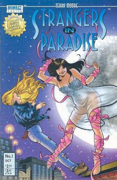 Strangers in Paradise (1996 series)  #1, NM- (Stock photo)