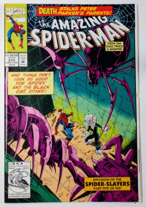 The Amazing Spider-Man #372 (FN/VF, 1993)