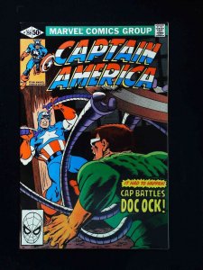 Captain America #259  Marvel Comics 1981 Vf-