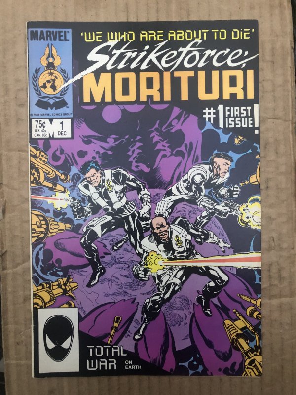Strikeforce: Morituri #1 (1986)