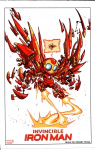 Invincible Iron Man #1 Young Cover (2015) Iron Man