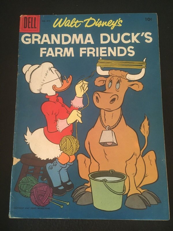 FOUR COLOR #873 Grandma Duck's Farm Friends, G Condition 