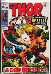 Thor #166 (1969) Thor