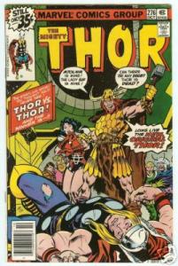 Thor #276 Marvel Comics 1978 Fn-VF John Buscema