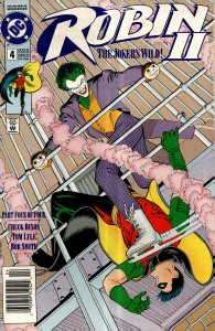 Robin II: The Joker's Wild! #4 Newstand Cover (1991)