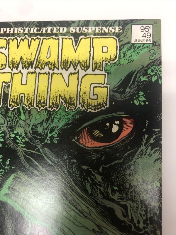 The Saga Of The Swamp Thing (1986) # 49 (VF/NM) Canadian Price Variant • CPV