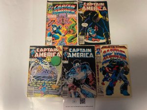 5 Captain America MARVEL comic books #274 296 314 321 398 9 KM28