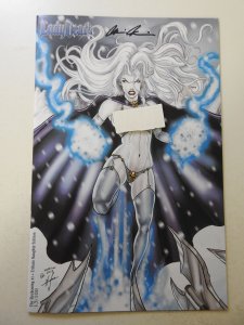 Lady Death: The Reckoning #1 Tribute Naughty Edition NM Cond! Signed W/ COA!