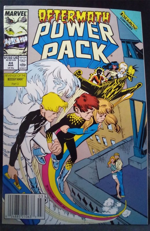 Power Pack #44 1989 Marvel Comics Comic Book