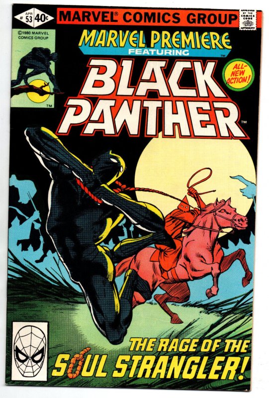 Marvel Premiere #53 - Black Panther vs KKK - 1979 - (-NM)