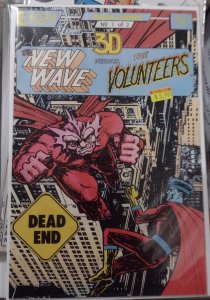 NEW WAVE VS THE VOLUNTEERS 3D # 1 1987 ECLIPSE