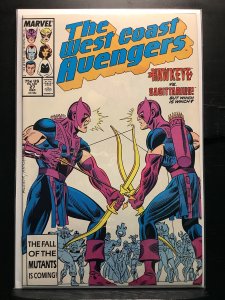 West Coast Avengers #27 Direct Edition (1987)