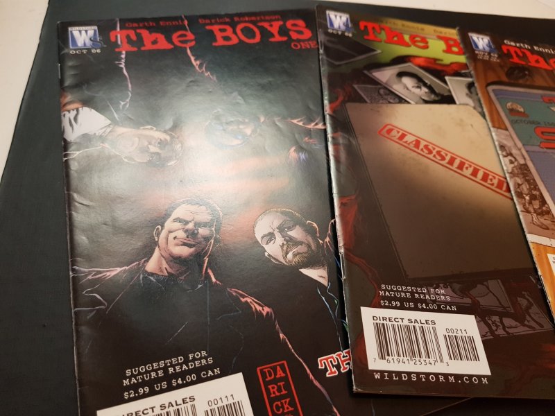 The Boys #1-3 (2006)