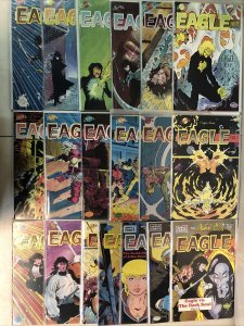 Eagle (1986) Starter Consequential Set # 1-22 (VF/NM) Missing # 18-20-21 Apple