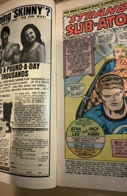 Fantastic Four #76 (1968) Sub -Atomica  mid grade copy