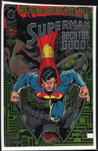 Superman #82 Chromium Cover (1993) Superman