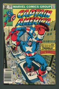 Captain America #262  /  9.2 NM-  /  Newsstand  /  Mike Zeck Cover / Oct 1981