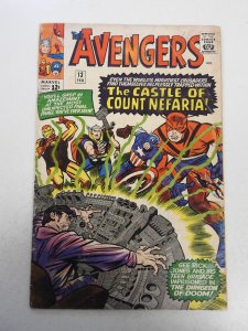 The Avengers #13 (1965) VG- Condition moisture stains