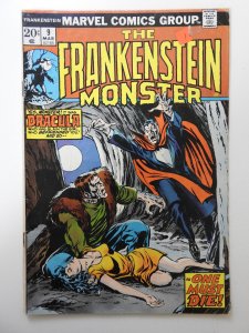 The Frankenstein Monster #9  (1974) VG- Condition! Sticker front cover
