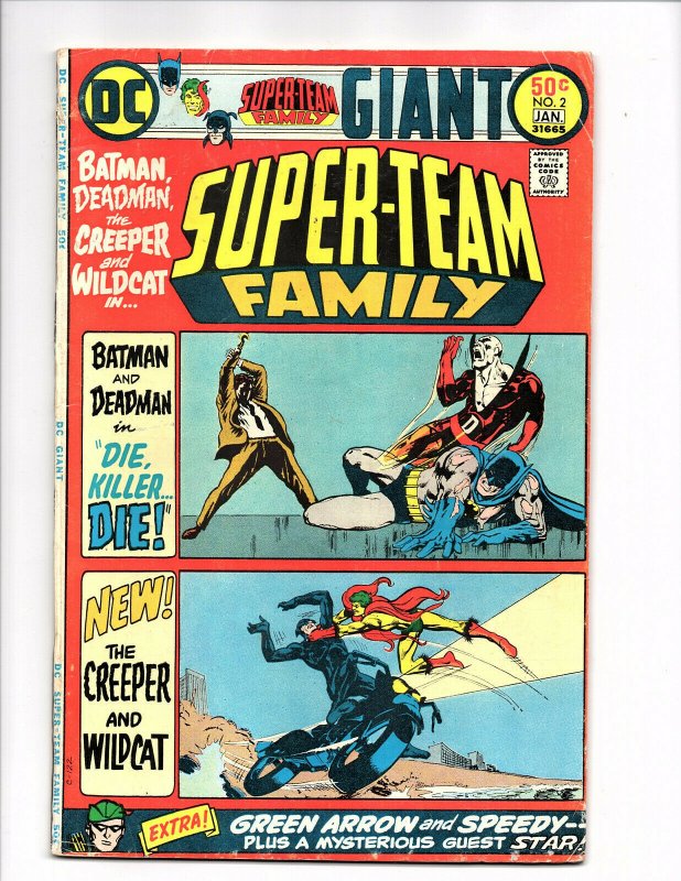 Super-Team Family Giant #2 (Dec 1975-Jan 1976, DC) - Very Good