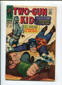 TWO GUN KID #87 (7.0) 1967 SIDEWINDER AND THE STALLION