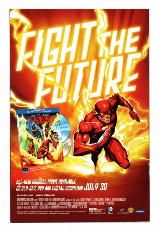 JUSTICE LEAGUE DARK #22 (2013) IVAN REIS | TRADE DRESS | DIRECT EDITION