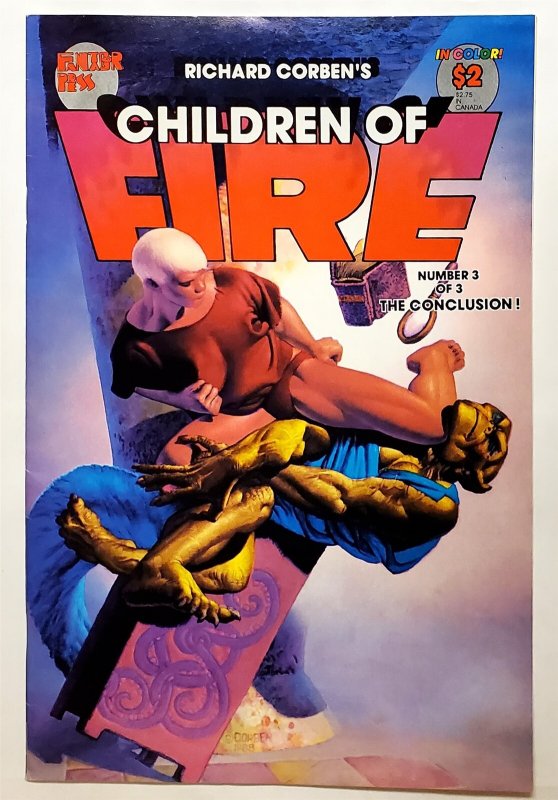 Children of Fire #3 (1988, Fantagor) 5.0 VG/FN