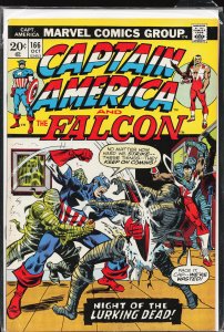Captain America #166 (1973) Captain America and the Falcon