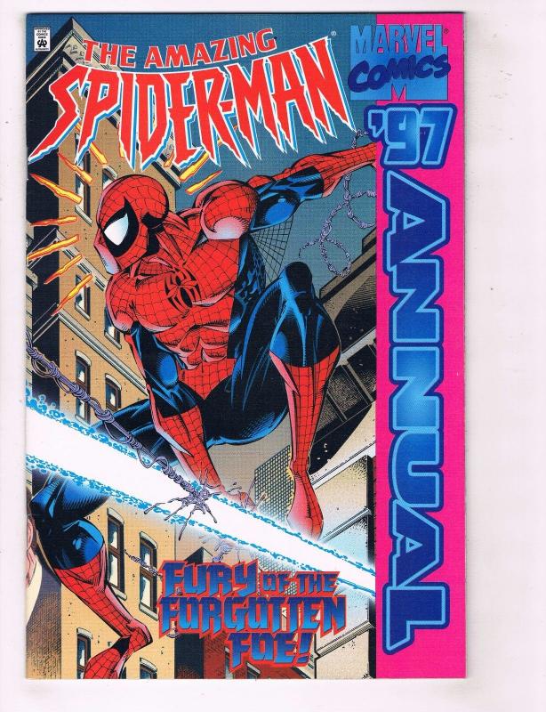 4 Amazing Spider-Man Marvel Comic Book Annuals # 1 (35) 96' 97' 98' VF/NM J79