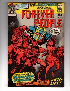 The Forever People #3 (1971) Jack Kirby ~ Bronze Age DC / ID#19