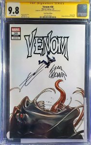 ?? Venom 30 CGC 9.8 2x signed by Cates & Stegman Chul Lee w COA Venom 3 Homage