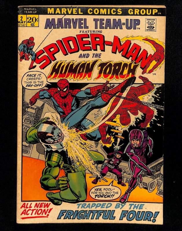 Marvel Team-up #2 Spider-Man Human Torch!