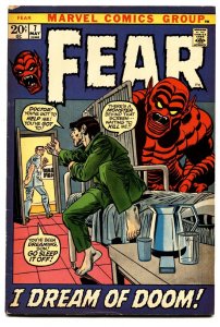 FEAR #7 1972-Marvel comic book-Horror