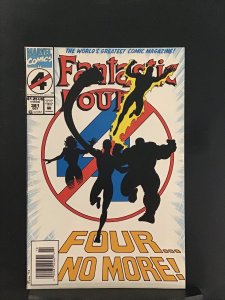 Fantastic Four #381 Newsstand Edition (1993) Fantastic Four