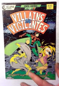 Villains and Vigilantes #1 (1986) Eclipse Comics Shocker 1st Print Comic Book